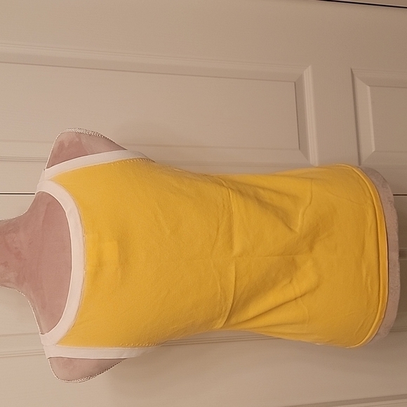 Norton & Co Yellow Sleeveless Shirt size M - Picture 3 of 3